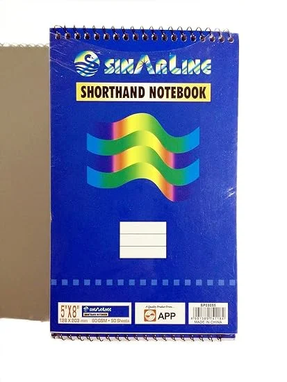 Sinarline Spiral Bundle Shorthand Notebook (5 x 8in, 12 Pieces) in Uganda