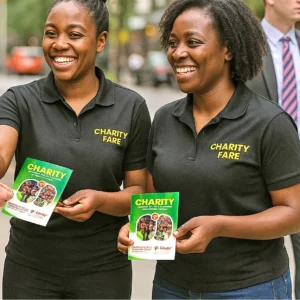 Fliers printed in Uganda