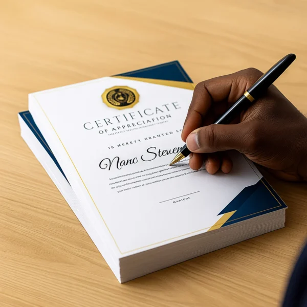 Certificates
