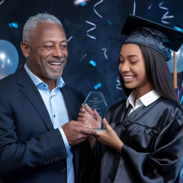 Dads Awards available in Uganda—ideal for Father’s Day, birthdays, or corporate appreciation. Choose from over 10 elegant trophy and plaque styles.