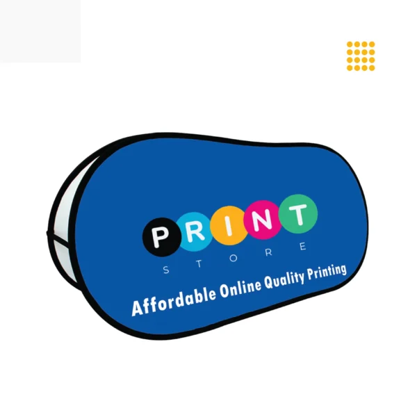 Popup Banners ideal for events, trade shows, and promotions. Lightweight, easy to set up, and customized with vibrant, full-color printing for maximum brand visibility.