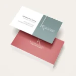 Matte Business Cards with a smooth, non-glossy finish for a professional look and feel. Ideal for networking, branding, and corporate identity.