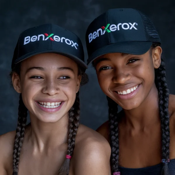 Caps Branded in Uganda with Custom Logos