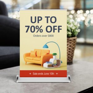 Table top Retractable Banners - Image 4