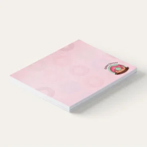 Customized sticky notes branded with your logo—great for office, events, and promotional giveaways. Includes multiple note sizes in a compact, branded booklet.