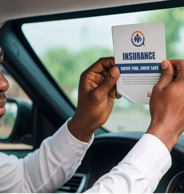 Insurance Stickers printed with company logos, validity dates, and security features for windscreen application in Uganda.
