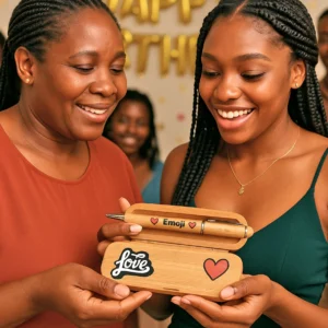 Bamboo Pens eco-friendly writing pens with natural bamboo barrels, perfect for branding and corporate gifts in Uganda.