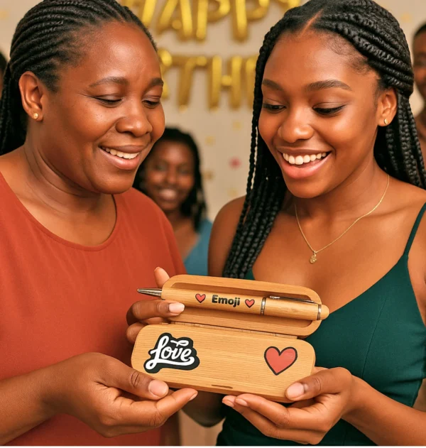 Bamboo Pens eco-friendly writing pens with natural bamboo barrels, perfect for branding and corporate gifts in Uganda.