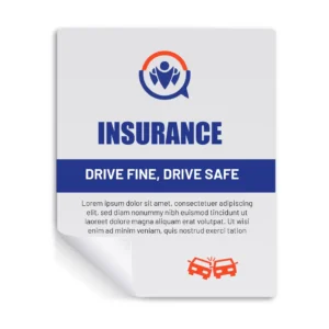 Insurance Stickers printed with company logos, validity dates, and security features for windscreen application in Uganda.