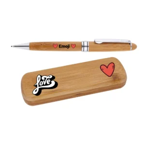 Bamboo Pens eco-friendly writing pens with natural bamboo barrels, perfect for branding and corporate gifts in Uganda.