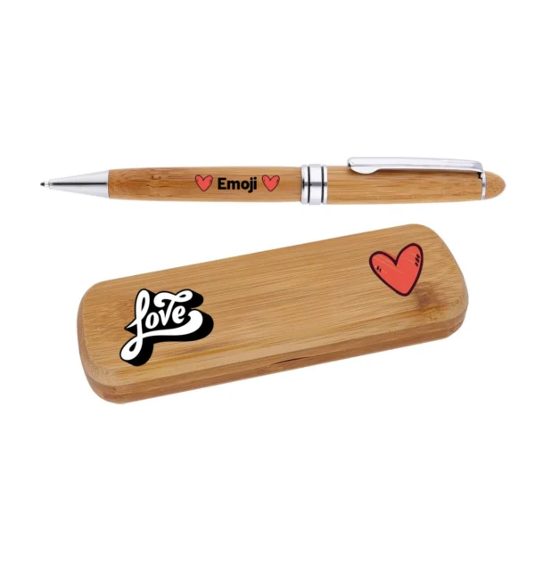 Bamboo Pens eco-friendly writing pens with natural bamboo barrels, perfect for branding and corporate gifts in Uganda.