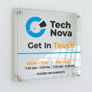 Acrylic Signs