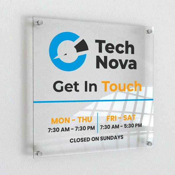 Acrylic Signs