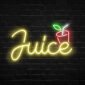 Juice Bar Neon Sign