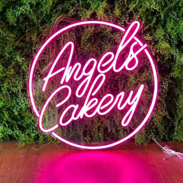 Commercial neon signages with bright LED neon lighting