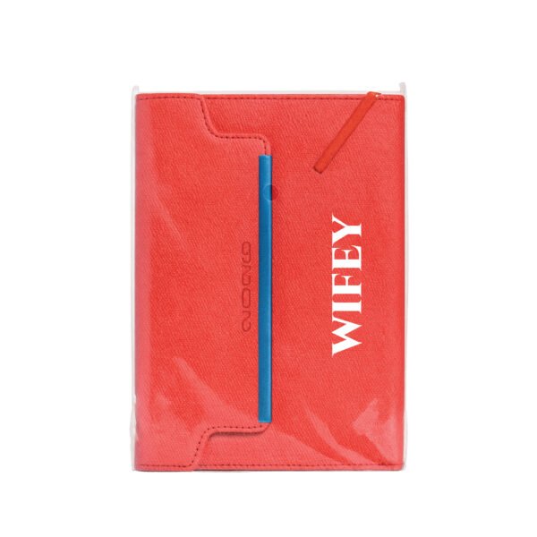 A-5 PU Leather Business Notebook Diary Journal, Magnetic Flap Closure