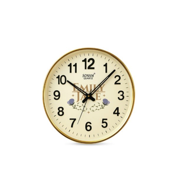 Branded Round Wall Clock