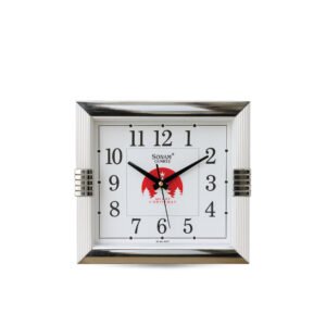 Branded Silver Wallclock