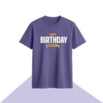 Birthday T-Shirts customized with names, age digits, graphics and personalized print for birthday celebrations in Uganda.