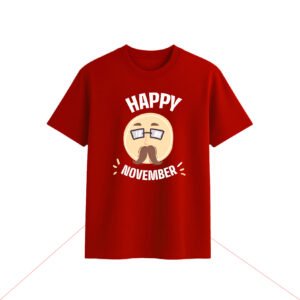 Happy November T-Shirts customized with month theme, seasonal graphics, names and personalized prints for stylish wear in Uganda.
