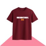 Unconditional Bae shirts customized with couple love themes, names and romantic clothing designs perfect for lovers and relationship apparel in Uganda.