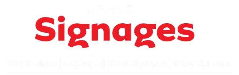 3D Signages, Neon Signgages