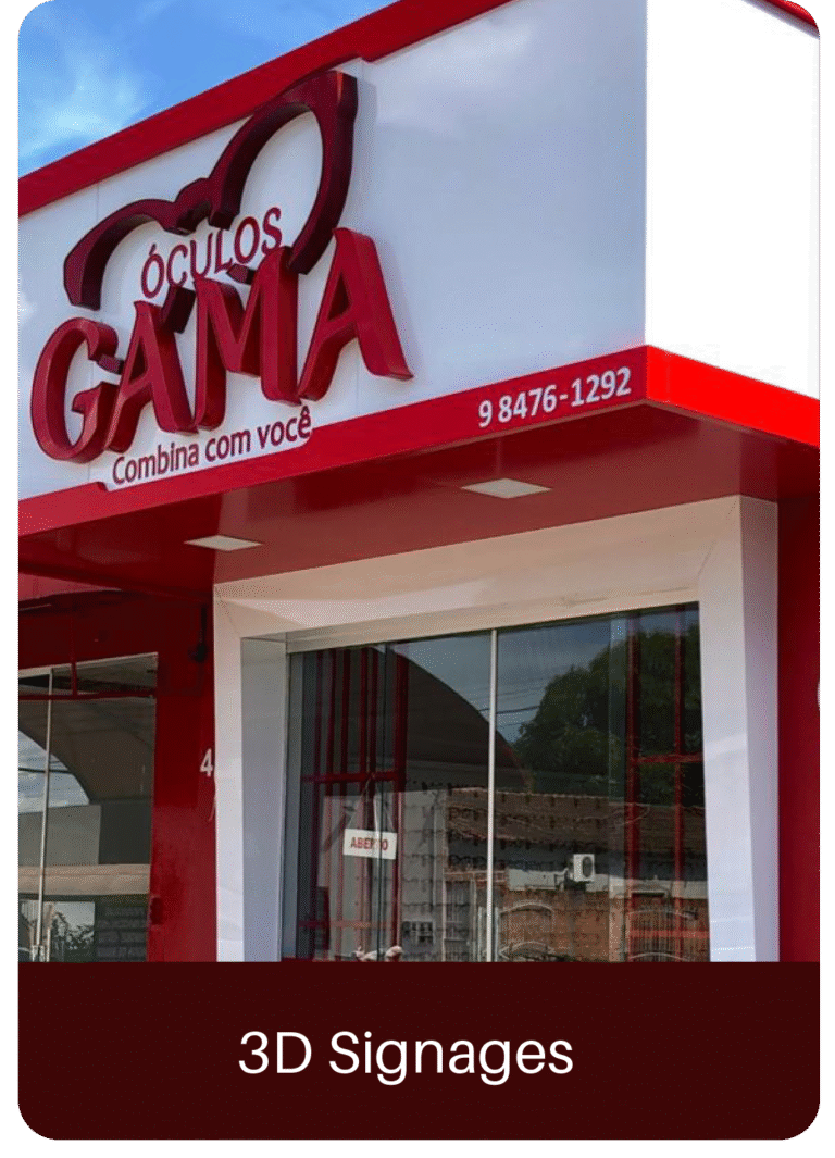 3D Signages, Neon Signgages