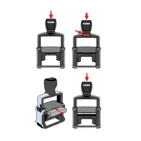Trodat Professional 5208 Custom Self-Inking Stamp 68 x 47mm