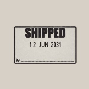 Shipped Date Stamp