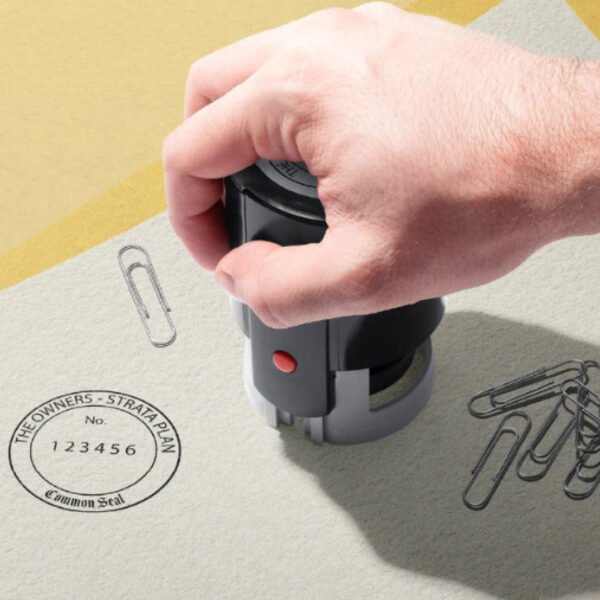 Strata Plan Stamp with Changeable Number