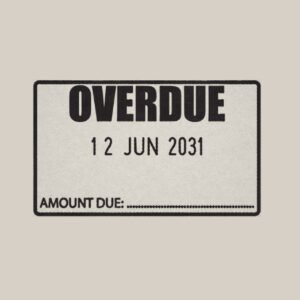 Overdue Date Stamp