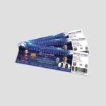 Football match tickets printed with event details, stadium info, security features, team branding and unique access verification for games in Uganda.