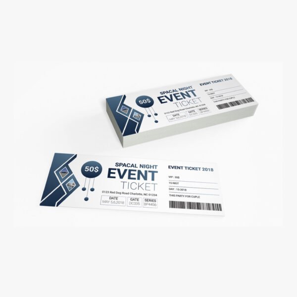 Dinner Tickets Printing