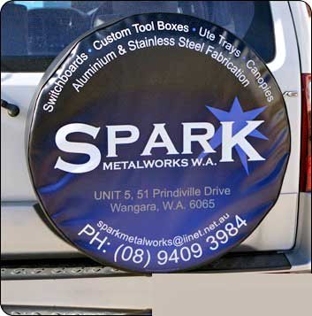 Spark Tyre Cover