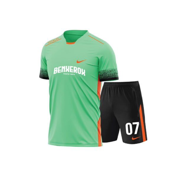 Print High-quality branded sports jerseys customized with team names, logos, numbers, and colors, suitable for football, basketball, volleyball, and corporate sports events.