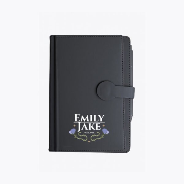 Midnight Black A5 Note book