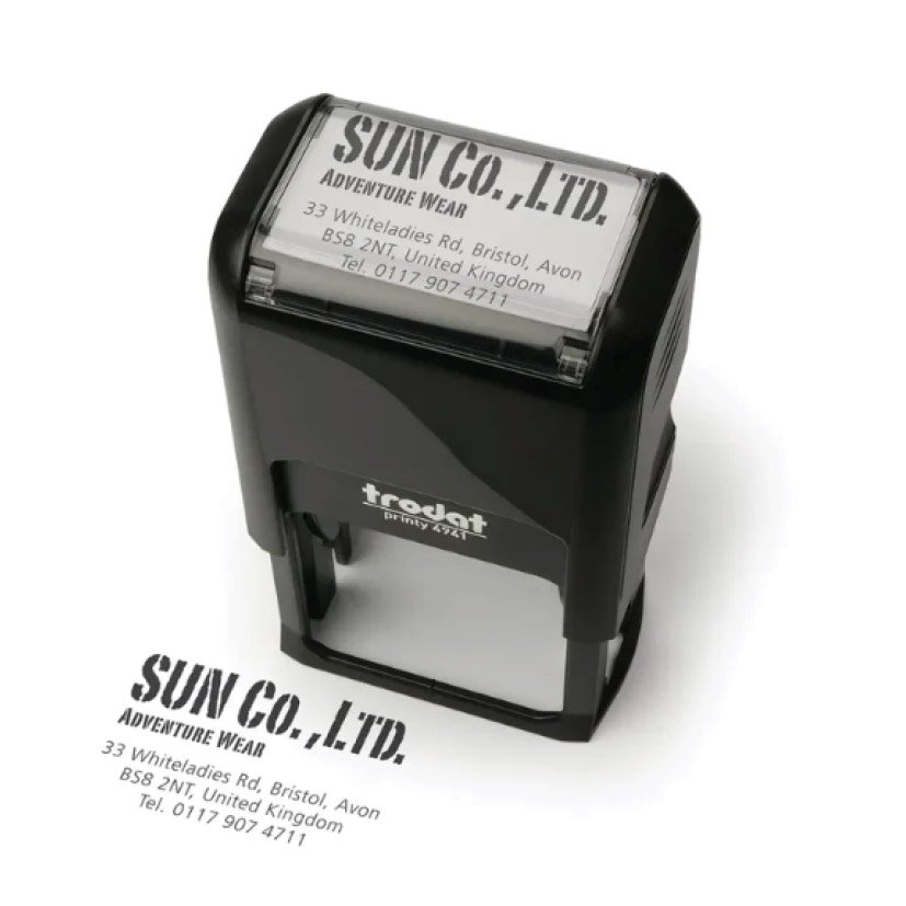 Stamp makers in Uganda