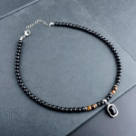 Beaded Chain Necklace Jewelry Gift