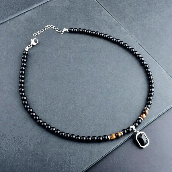 Beaded Chain Necklace Jewelry Gift