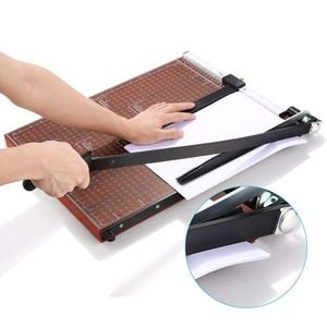 Paper A3 Paper Cutter, Paper Guillotine Trimmer, Black