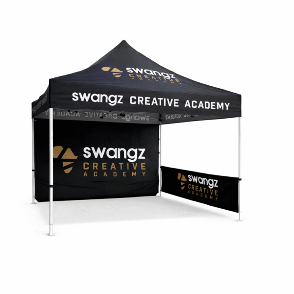 3x3 Branded Pop Up Tent | Custom Event Canopy for Promotions & Exhibitions 3x3 Branded Pop Up Tent