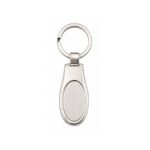 Slim Oval Metal Keyholder