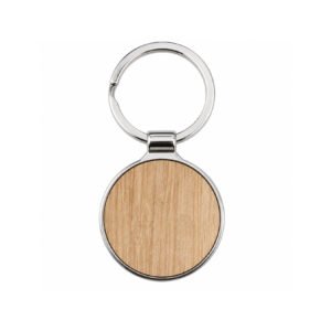 Round Wooden Keyholder Uganda | Custom Engraved & Printed Keychains
