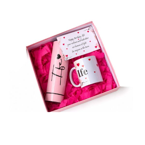 GIFTS CATEGORY JIJI Personalised Water Bottle & Mug Birthday Gift Box