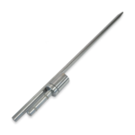Hammer In Steel Ground Stake Spike with Rotating Spindle: Feather Flag Pole Base